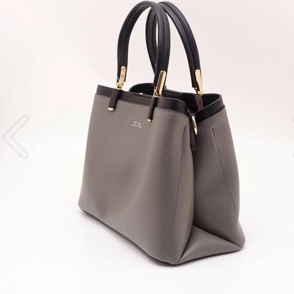 NWT : Gray/Black handbag - Picture 2 of 13